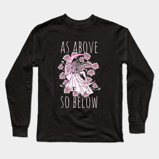 As above so below Long Sleeve T-Shirt